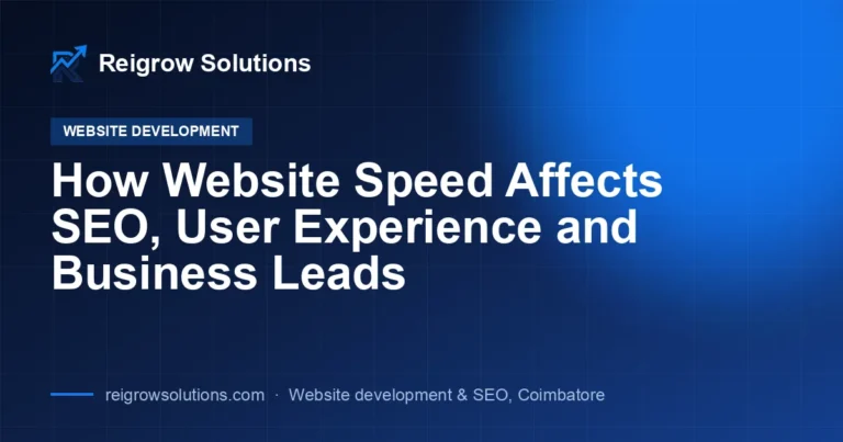 How Website Speed Affects SEO, User Experience and Business Leads
